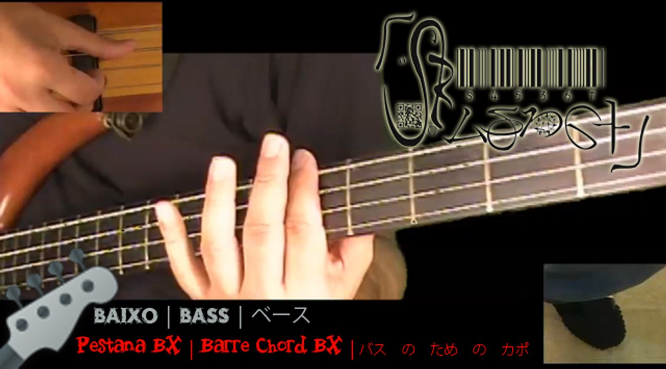 Barre Chord BX | Pestana BX | ベース　で　カポ