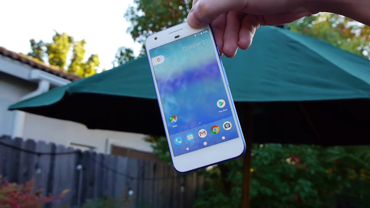 Test de resistance Google Pixel