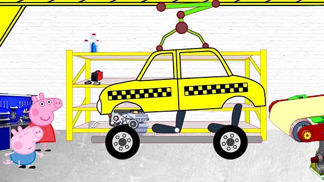 Мультики Про машинки - Такси - Развивающий Мультфильм | Новые серии Свинка Пеппа на русском