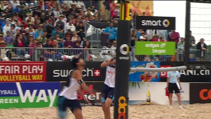 RUS vs ITA finale_MEN_1e set CEV 2016 Semenov:Krasilnikov vs Nicolai:Lupo 0-1 (15-21)