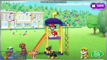 → Paw Patrol TV EPISODE Game (Pawsome Playground Builder)