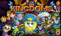 Nick Kingdoms - Spongebob Squarepants - Power Rangers Attack! - Spongebob Squarepants FULL HD Game