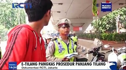Cegah Pungli, Korlantas Polri Luncurkan Aplikasi E-Tilang