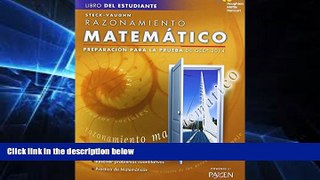 different   Steck-Vaughn GED: Test Prep 2014 GED Mathematical Reasoning Spanish Student Edition