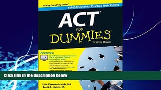 complete  ACT For Dummies, with Online Practice Tests