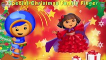 Finger Family Special Christmas - Dora, Diego, Team Umizoomi, Bubble Guppies Finger Song