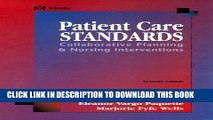 [FREE] EBOOK Patient Care Standards: Collaborative Planning   Nursing Interventions BEST COLLECTION