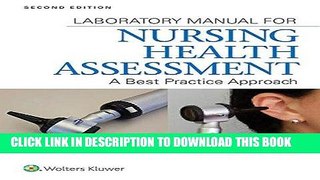 [FREE] EBOOK Jensen 2e CoursePoint   Lab Manual; plus LWW Nursing Health Assessment Video Package