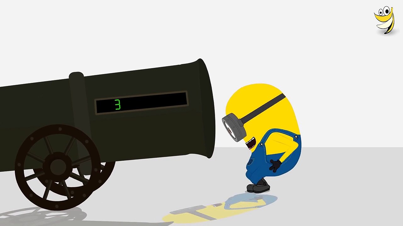 Minions Banana Balloon Strings Funny Cartoon ~ Minions Mini Movies 2016 HD 28