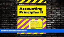 FULL ONLINE  CliffsQuickReview Accounting Principles II (Cliffs Quick Review (Paperback)) (Bk. 2)