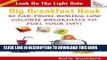 Best Seller Look on the Light Side Big Breakfast Book 30 Far-From-Boring Low Calorie Breakfasts To