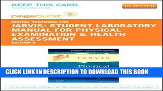 [FREE] EBOOK Student Laboratory Manual for Physical Examination   Health Assessment - Elsevier
