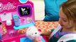 Puppy Doctor Playset ❤ Barbie Pet Vet Baby Check Up with Kids Doc McStuffins Sandra by DisneyCarToys