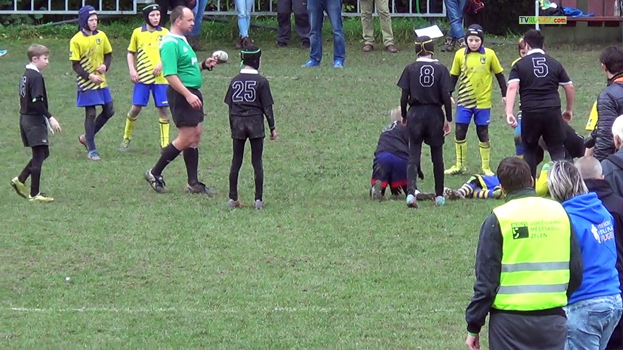 PYRF 2016 | u12 | Petrovice proti ragby Tatra Smíchov  | 22.10.2016