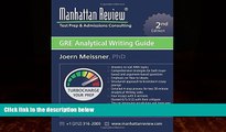 different   Manhattan Review GRE Analytical Writing Guide [2nd Edition]: Answers to Real AWA Topics