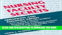 [READ] EBOOK Nursing Faculty Secrets, 1e ONLINE COLLECTION