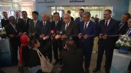 Milli Kütüphaneye "Dijital Kütüphane Salonu" - Bakan Avcı (2)