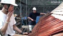 Ces ouvriers japonais ont une technique incroyable pour aller plus vite : clous dans la bouche