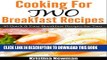 Best Seller Cooking for Two:  Breakfast Recipes for Two- Quick and Easy Recipes for Busy Couples