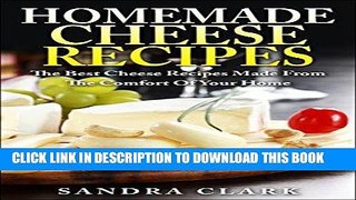 Best Seller Homemade Cheese Recipes: The Best Cheese Recipes Made From The Comfort Of Your Home