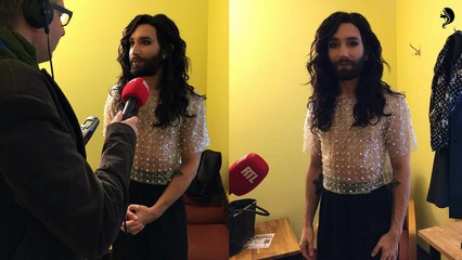 Radio interview with Conchita Wurst from Gala Eurovision in Luxembourg 22.10.2016