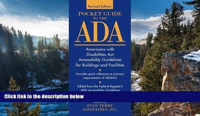 Download Video: Deals in Books  Pocket Guide to the ADA: Americans with Disabilities Act Accessibility Guidelines