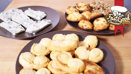 4 Recettes avec 2 ingrédients : Rochers coco, Palmiers, Cookie...