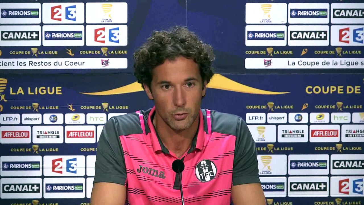 La Conf' de presse de Pantxi Sirieix avant TFC/Auxerre