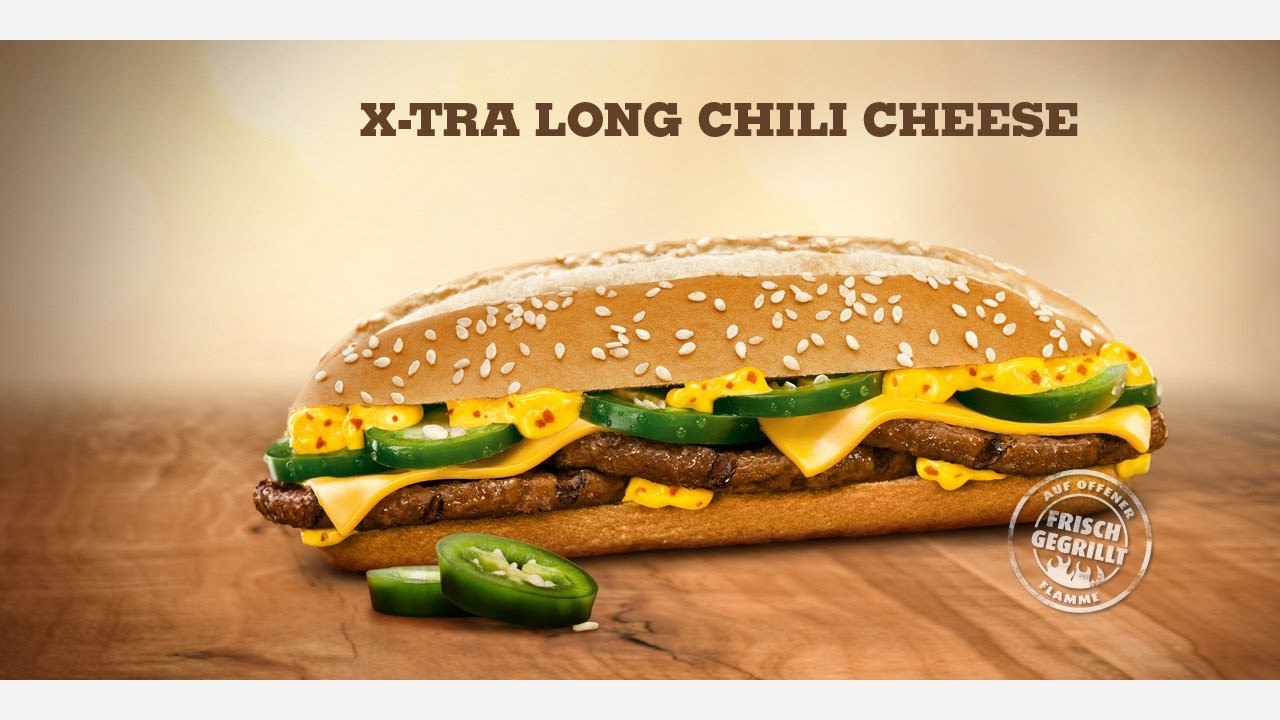 Comment faire le Extra Long Chili Cheese Burger King - Vidéo Dailymotion - Burger King 18 Chili Cheese