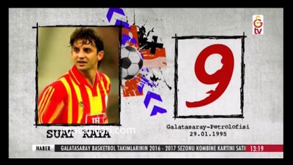 [HD] 29.01.1995 - 1994-1995 Turkish 1st League Matchday 19 Galatasaray 2-0 Petrol Ofisi [Only Suat Kaya's Goal]