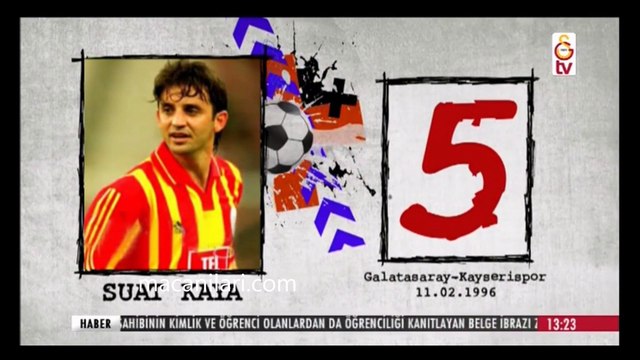 [HD] 11.02.1996 - 1995-1996 Turkish 1st League Matchday 20 Galatasaray 5-0 Kayserispor [Only Suat Kaya's Goal]