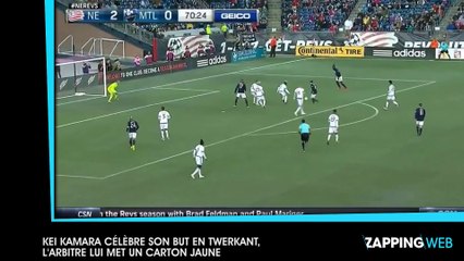 Un joueur se prend un carton jaune pour avoir twerké en célébrant son but (vidéo)