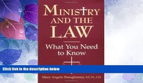 Big Deals  Ministry and the Law: What You Need to Know  Best Seller Books Best Seller