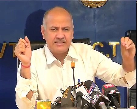Delhi Deputy CM Manish Sisodia Briefs Media on action taken against illegal liquor shop in Delhi