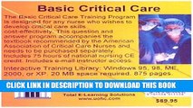 [FREE] EBOOK Basic Critical Care: A Training Program for the Development of Critical Care Nurses