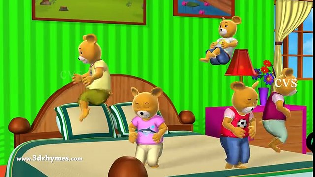 Five Little Rabbits Jumping on the Bed Nursery Rhyme + More Kids Songs From CVS 3D Rhymes
