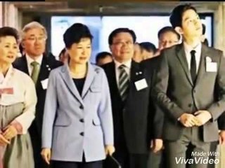 Hậu duệ mặt trời tập 15 : Song Joong Ki làm bánh cùng Tổng thống Hàn Quốc Park Geun-hye (11|4|2016)