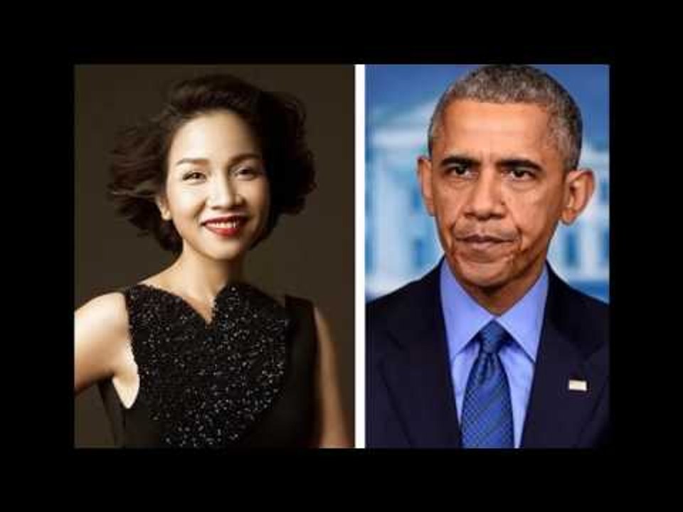 Mỹ Linh Phản Pháo khi bị chê hát Quốc ca trước Tổng thống Obama thiếu hào hùng