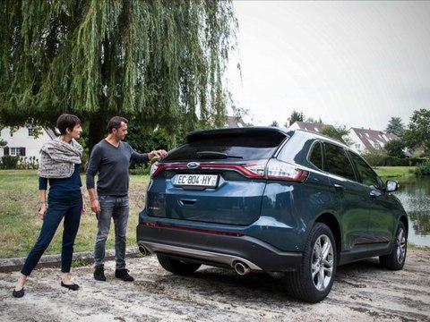 Franck Lagorce au volant du Ford Edge (diaporama vidéo)