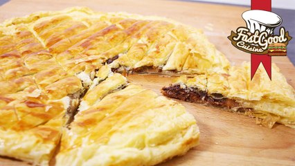 Скачать видео: Recette : La galette des rois des abonnés ‑ Chocolat et Spéculoos