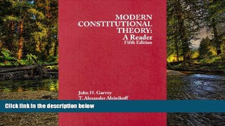 Must Have  Modern Constitutional Theory: A Reader 5th Edition  READ Ebook Full Ebook