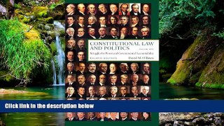 READ FULL  Constitutional Law and Politics, Vol.1: Struggles for Power and Governmental