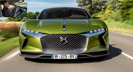 DS E-Tense Concept : courant show