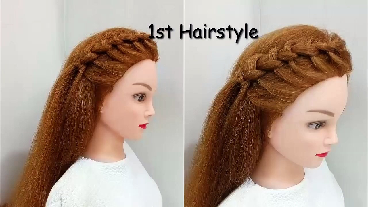 5 Ways to Style your Front Hair : Easy Hairstyles