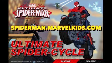 Ultimate Spider-Man Spider Cycle-kids toys