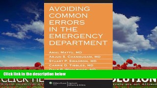 Choose Book Avoiding Common Errors in the Emergency Department