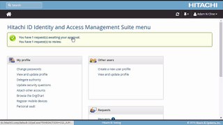 Hitachi ID Privileged Access Manager 10.0 - Approve one-time access