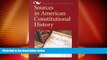 Big Deals  Sources in American Constitutional History  Best Seller Books Best Seller