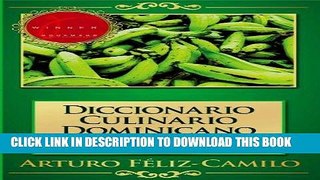 Best Seller Diccionario Culinario Dominicano: Glosario GastronÃ³mico Dominicano (La cocina