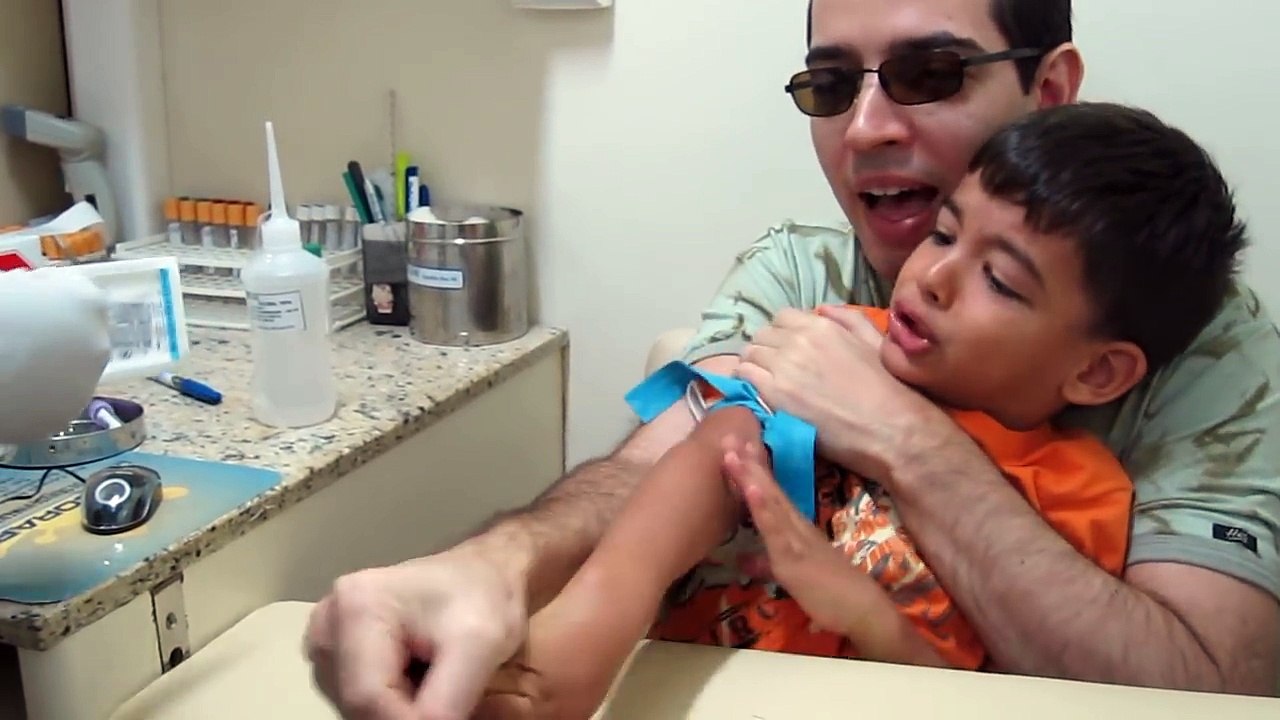 Boy Gets Blood Drawn